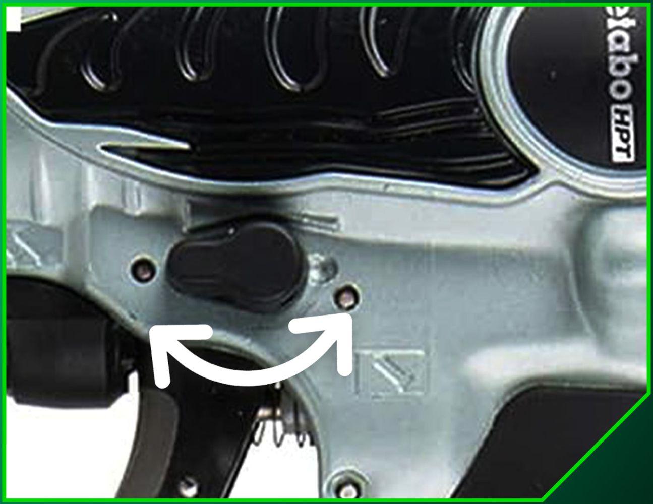 Metabo HPT NT50AE2 18 Gauge 2 Inch Brad Nailer - Silver