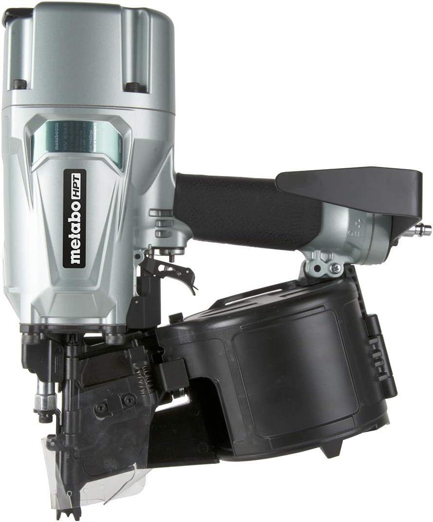 Metabo HPT  NV83A5 3-1/4-In. Coil Framing Nailer - Silver/Black - Brand New