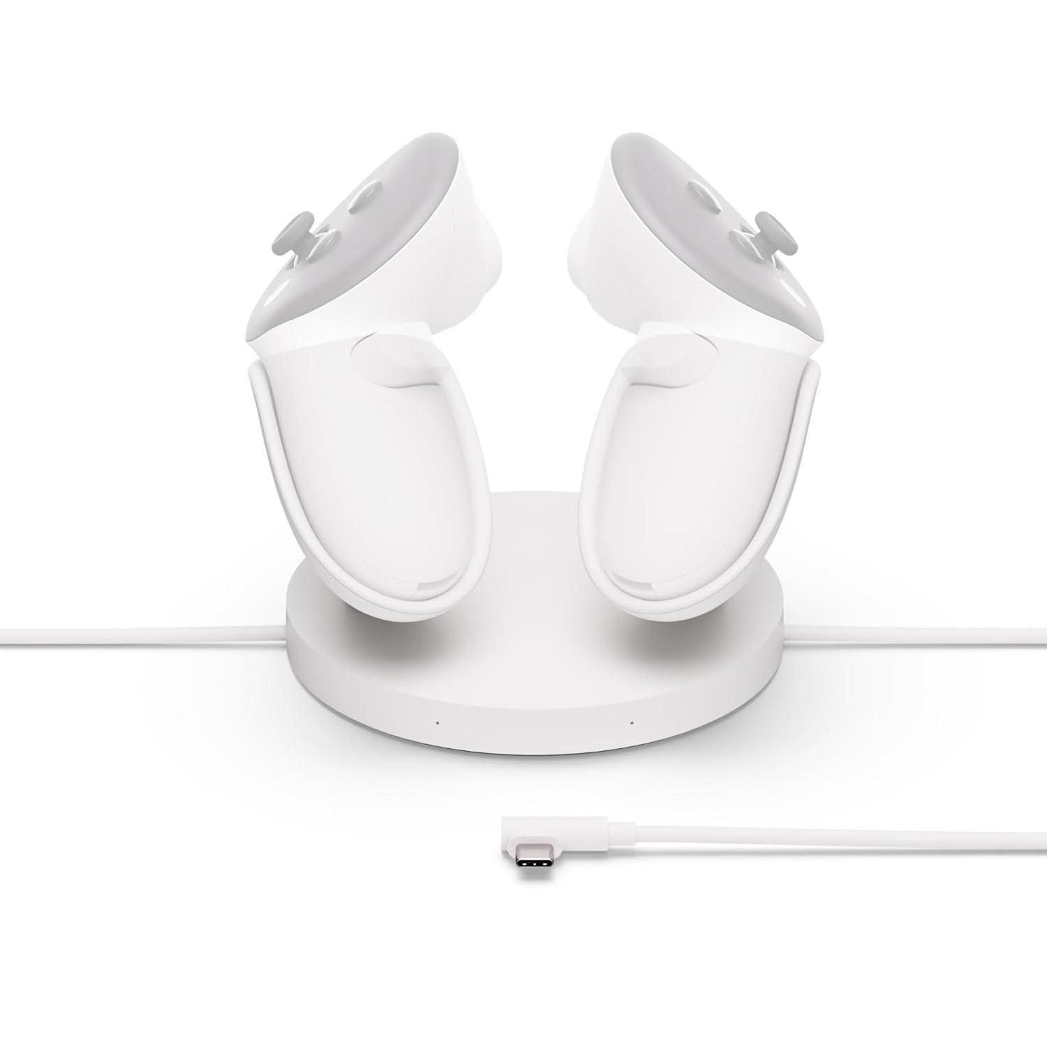 Meta  Quest Compact Charging Dock for Meta Quest 3/3S - White - Excellent
