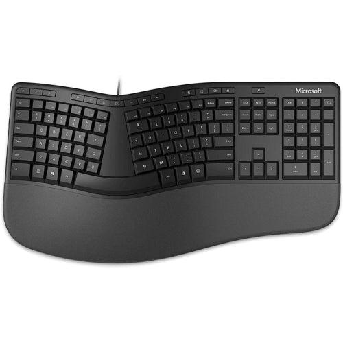 Microsoft  Ergonomic Keyboard - Black - Excellent