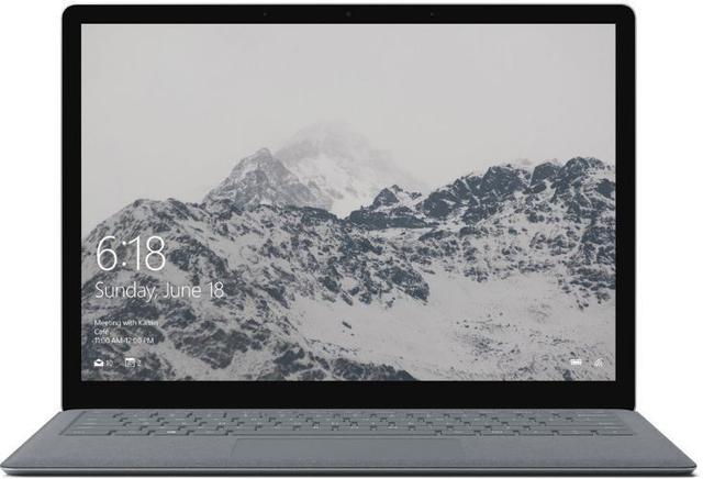 Microsoft Surface Laptop 1 13.5" Intel Core i7-7660U 2.5GHz in Platinum in Excellent condition