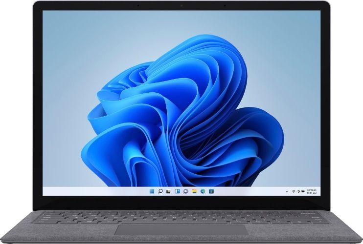 Microsoft  Surface Laptop 4 13.5" - AMD Ryzen 5 4680U 2.2GHz - 256GB - Platinum - 8GB RAM - 13.5 Inch - Acceptable