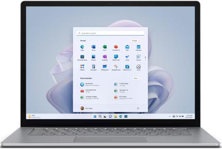 Microsoft Surface Laptop 5 13.5-inch - Intel Core i5-1235U 1.3GHz - 256GB - Platinum (Metal) - 8GB RAM - 13.5 Inch - Acceptable