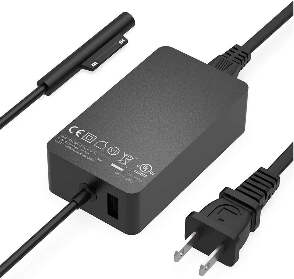 Microsoft  Surface Pro 39W Power Supply 8J5-00001 - Black - Excellent