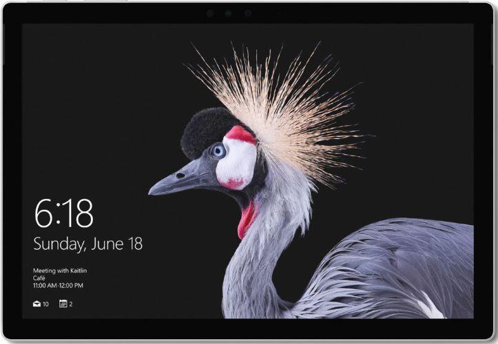 Microsoft  Surface Pro 5 with Surface Pro Type Cover - Intel Core M-5Y10c 0.8GHz - 128GB - Silver/Black - WiFi - 4GB RAM - 12.3 Inch - Excellent