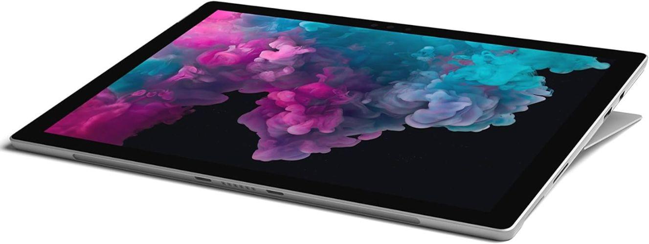 Microsoft Surface Pro 6 with Surface Pro Type Cover - 256GB - WiFi - Intel Core i5-8350U 1.7GHz - 8GB RAM - Platinum/Platinum