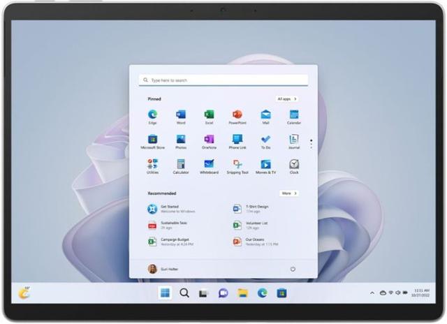 Microsoft Surface Pro 9 in Platinum in Acceptable condition
