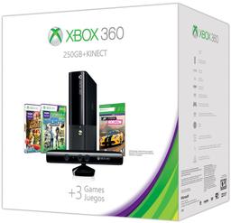 Microsoft Xbox 360 E Gaming Console (Bundle)