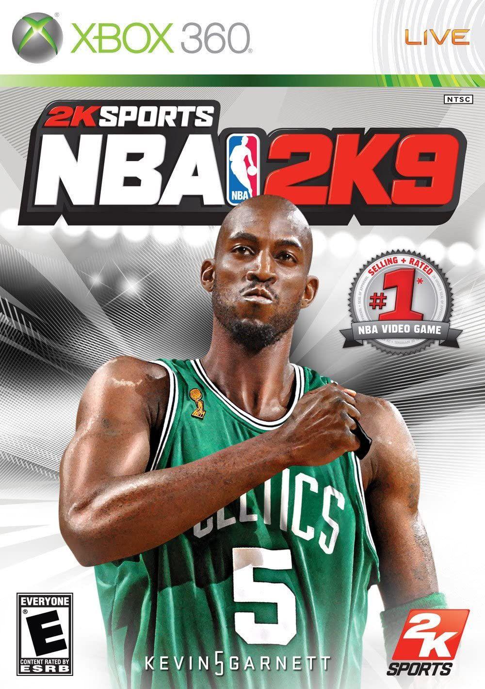 Microsoft  Xbox 360 NBA 2K9 Video Game - Green - Excellent