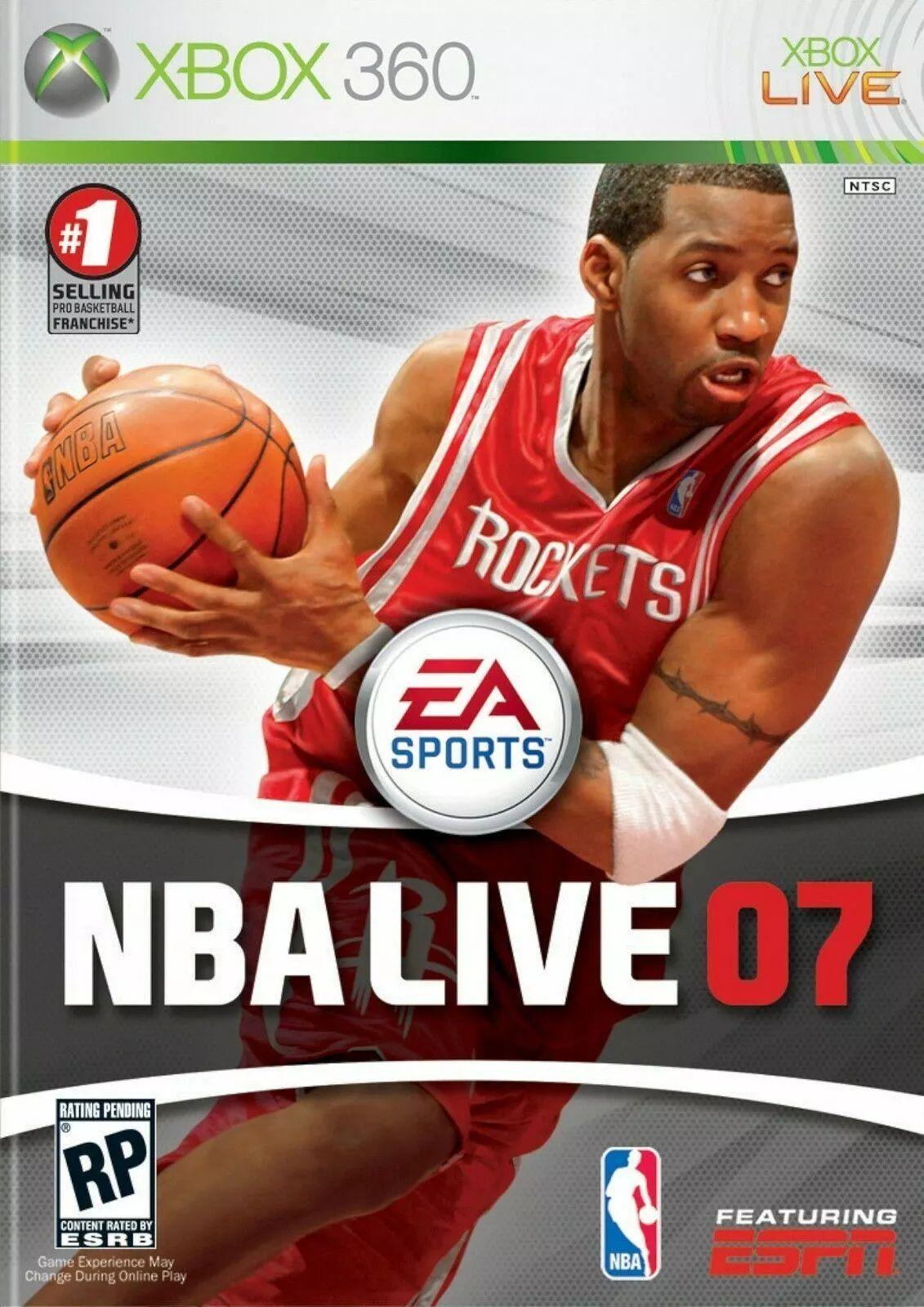 Microsoft  Xbox 360 NBA Live 07 Video Game  - Red - Excellent