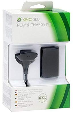 Microsoft Xbox 360 Play and Charge Kit - Black