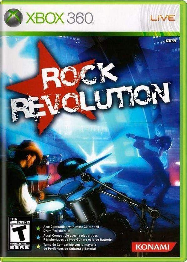 Microsoft  Xbox 360 Rock Revolution Video Game  - Blue - Excellent