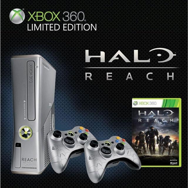 Microsoft Xbox 360 Slim Gaming Console (Bundle)