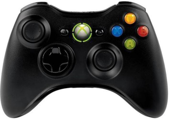 Microsoft  Xbox 360 Wireless Controller (NSF-00023) - Black - Excellent