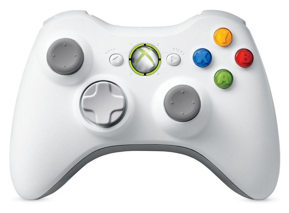 Microsoft  Xbox 360 Wireless Controller - White - Excellent