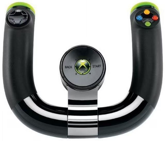 Microsoft  Xbox 360 Wireless Speed Wheel - Black - Excellent