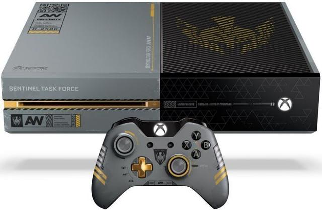 Microsoft Xbox One Gaming Console 1TB in Call Of Duty: Advanced Warfare in Acceptable condition