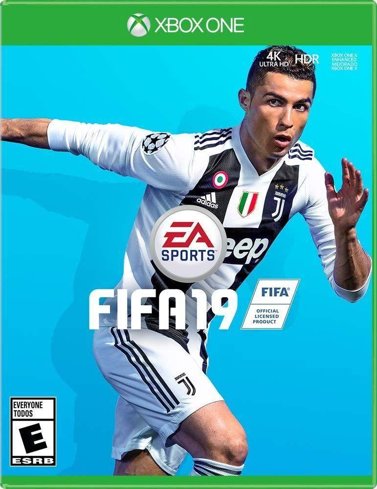 Microsoft  Xbox One FIFA 19 Video Game - Green - Acceptable