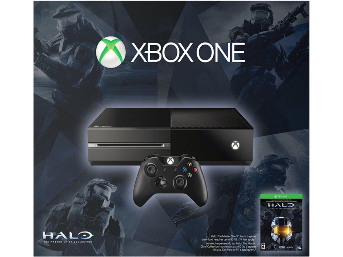 Microsoft  Xbox One Gaming Console (Bundle) - 500GB - Halo: The Master Chief Collection - Excellent