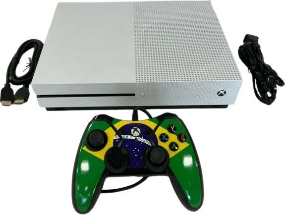 Microsoft  Xbox One S BluRay Gaming Console - 500GB - White - Excellent