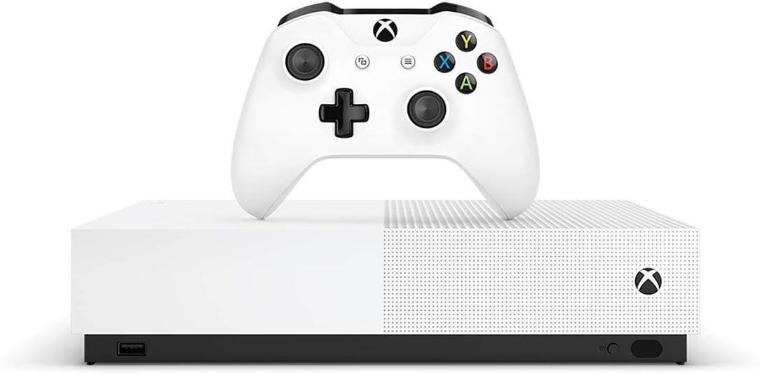 Microsoft Xbox One S Gaming Console (All-Digital Edition) - 1TB - Robot White