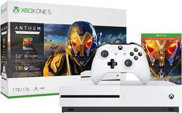 Microsoft Xbox One S Disc Edition (Bundle) - 1TB - Anthem Bundle
