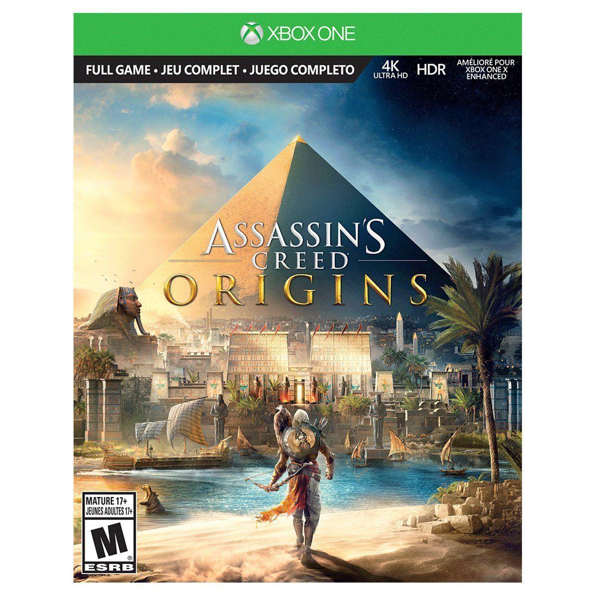 Microsoft Xbox One S Disc Edition (Bundle) - 1TB - Assassin's Creed Origins Bonus Bundle