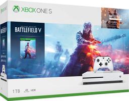 Microsoft Xbox One S Disc Edition (Bundle) - 1TB - Battlefield V Bundle