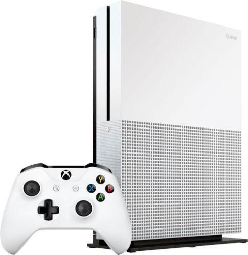 Microsoft  Xbox One S Gaming Console (Disc Edition) - 500GB - Robot White - Good