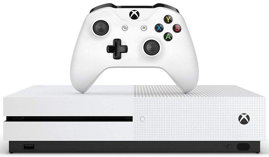 Microsoft Xbox One S with FIFA 17 - 500GB - White