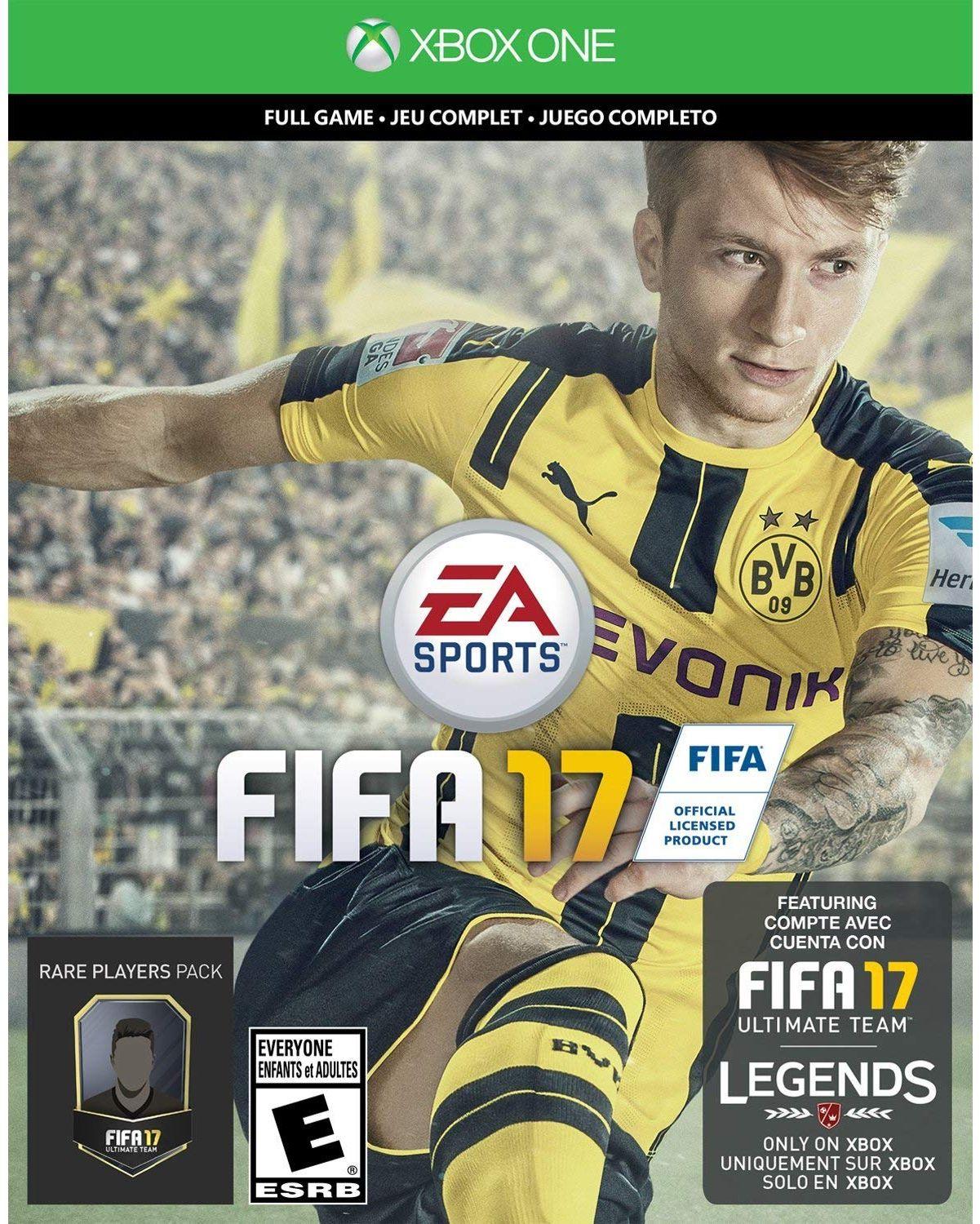 Microsoft Xbox One S with FIFA 17 - 500GB - White