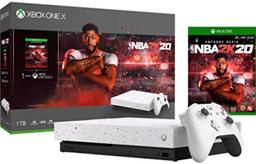 Microsoft Xbox One X Gaming Console - 1TB - NBA 2K20 Special Edition Bundle