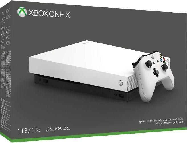 Microsoft Xbox One X Gaming Console - 1TB - Robot White