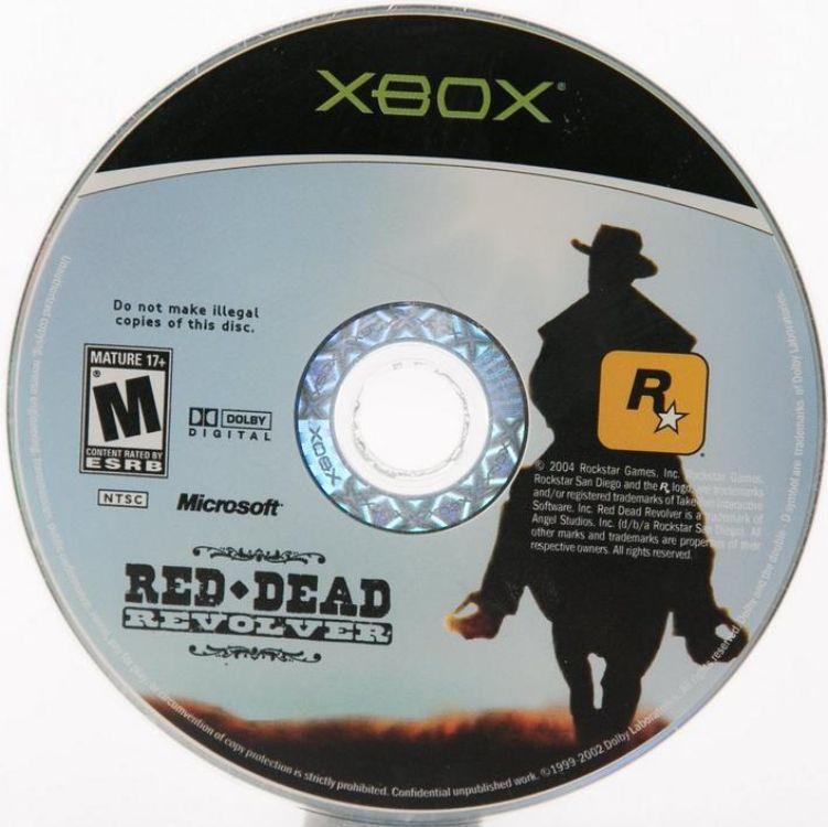 Microsoft  Xbox Red Dead Revolver 2004 Video Game (Disc Only) - Multicolor - Acceptable