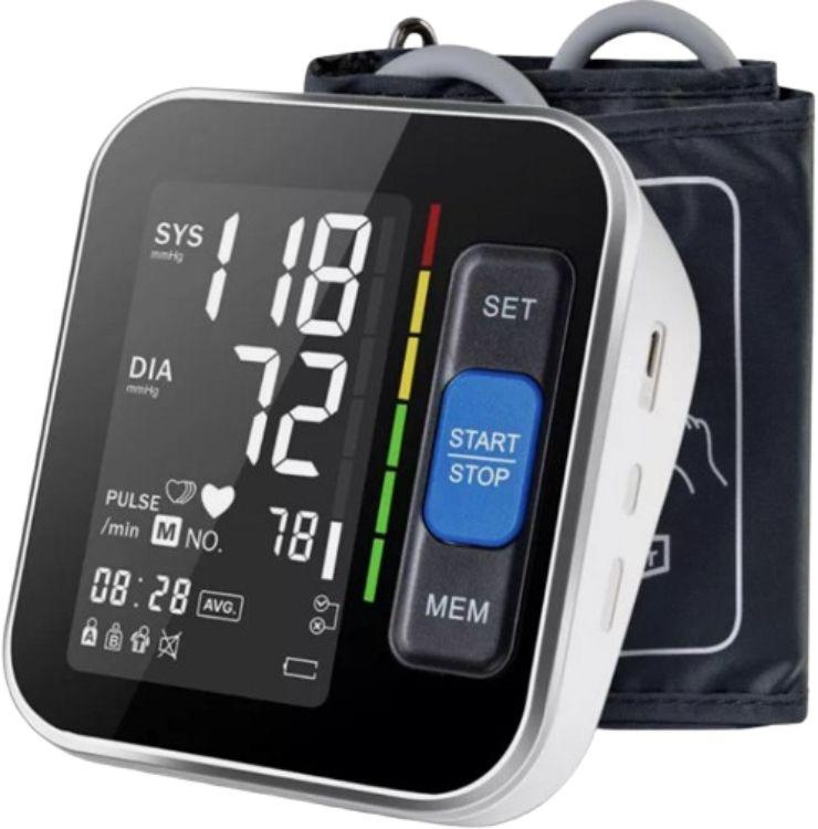 Mighty Rock  Upper Arm Blood Pressure Monitor  - White - Excellent