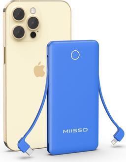 Miisso 10K95 10000mAh Power Bank - Blue