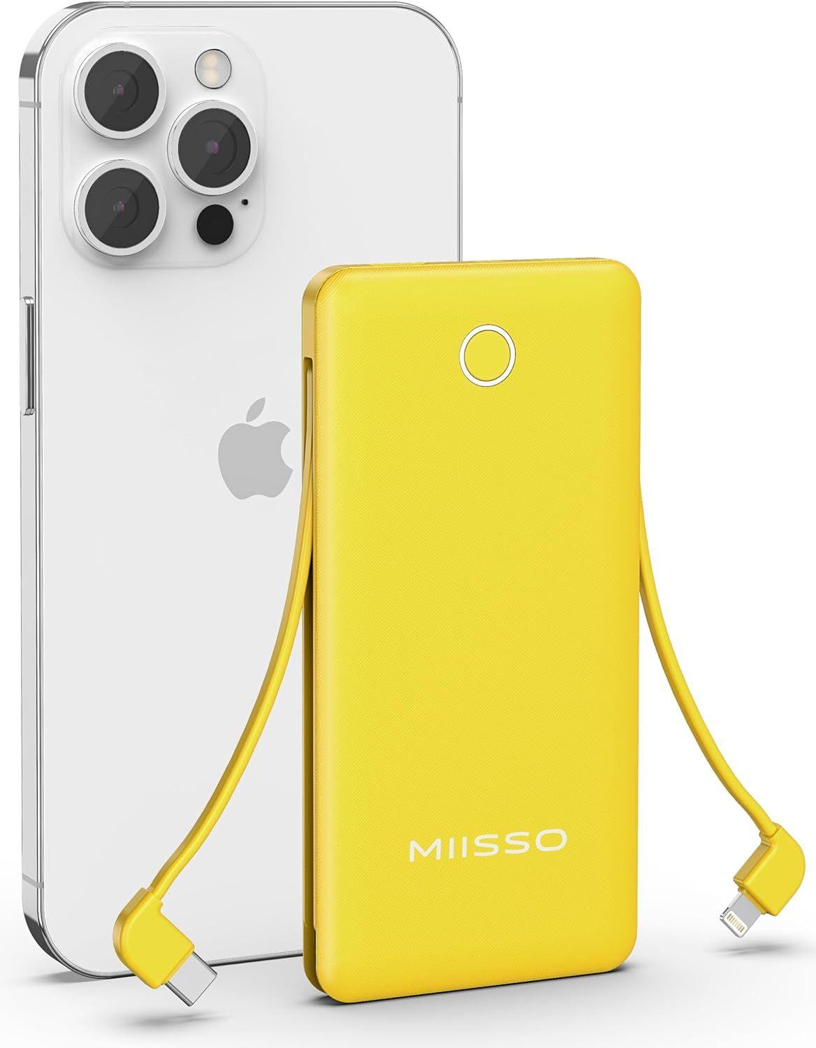 Miisso  10K95 10000mAh Power Bank - Yellow - Premium