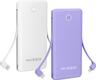 Miisso 10K95 10000mah Power Bank (2-Pack) - Purple & White