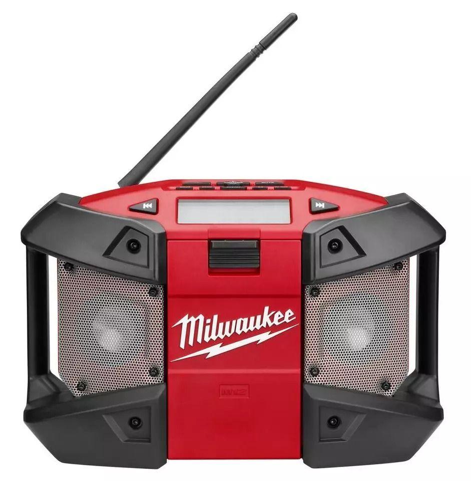 Milwaukee  2590-20 M12 Job-Site Radio - Red - Acceptable
