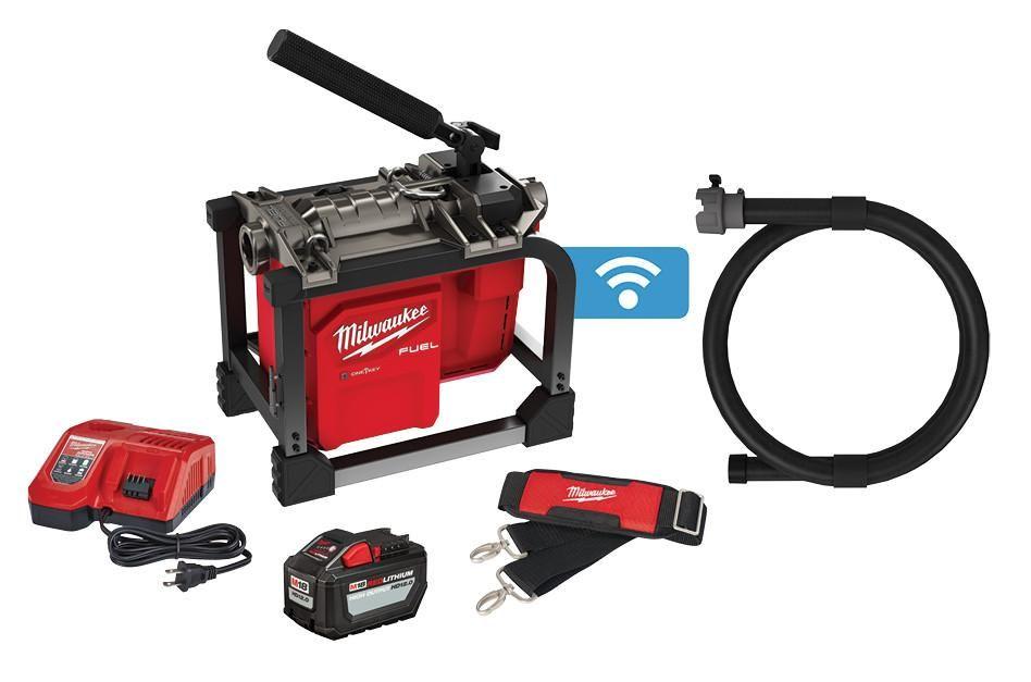 Milwaukee  2818-21 M18 FUEL Sectional Machine for 5/8” & 7/8" Cable - Red/Black - Excellent