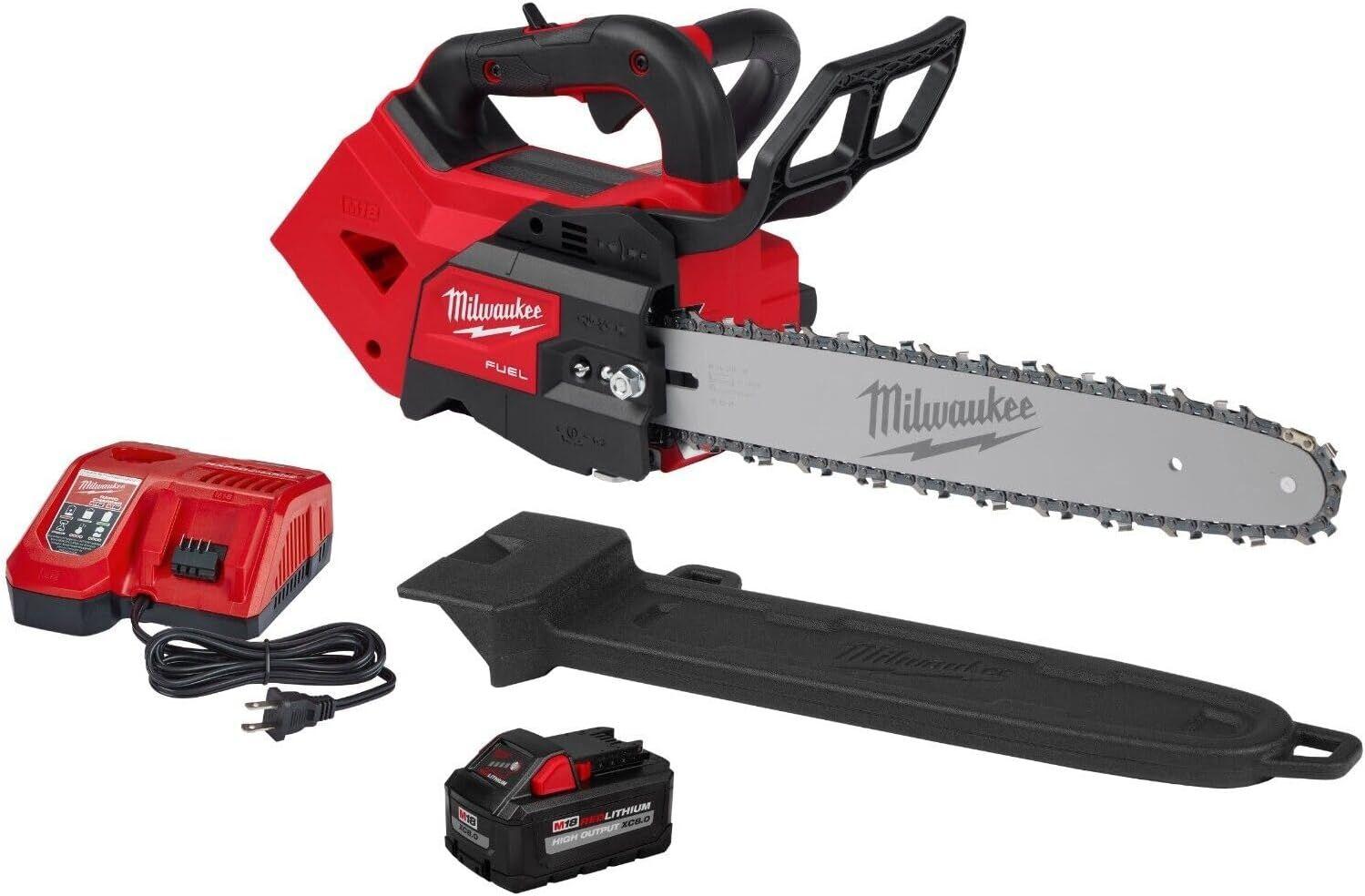 Milwaukee  2826-21T M18 FUEL 14" Top Handle Chainsaw Kit - Red/Black - Acceptable