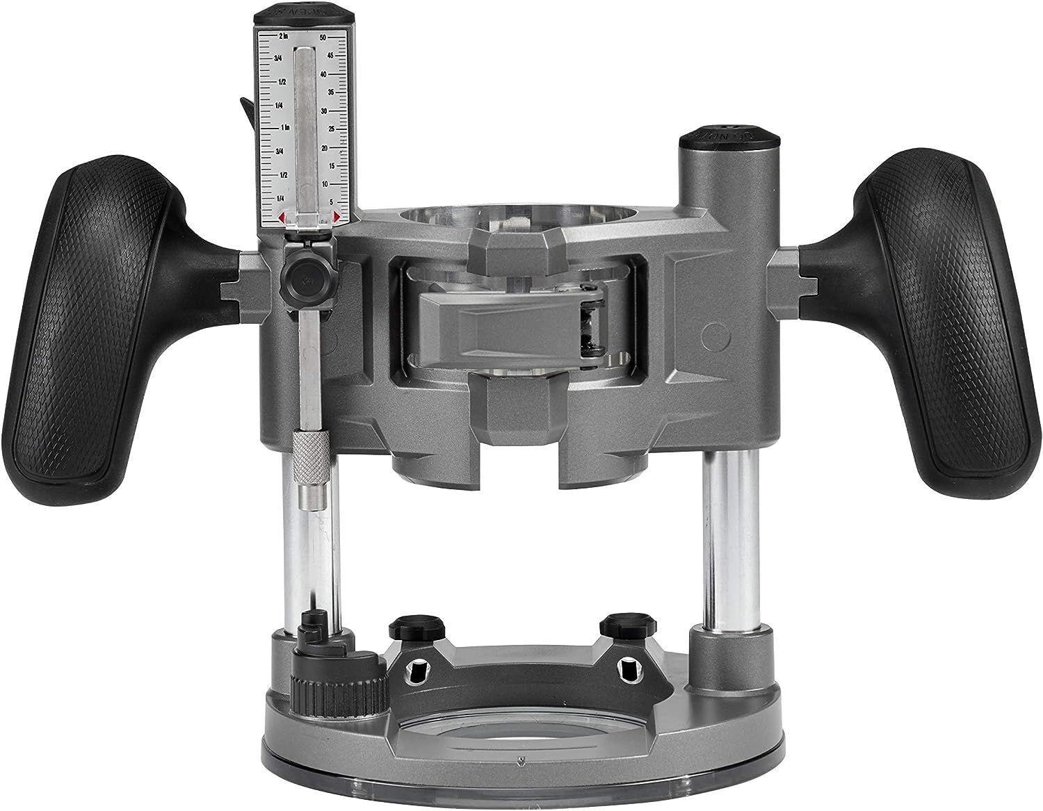 Milwaukee  48-10-5601 Compact Router Plunge Base - Silver/Black - Excellent