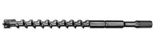Milwaukee  48-20-4300 Spline Bit 4-Cutter 5/8" x 10" - Grey - Acceptable