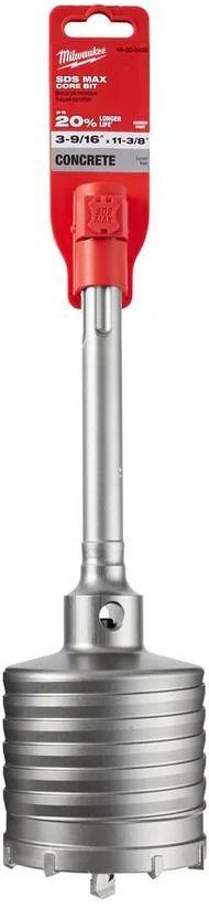 Milwaukee  48-20-5428 SDS-Max 1-Piece Core3-9/16X11-3/8 - Silver - Acceptable