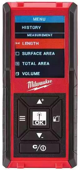 Milwaukee 48-22-9802 150 ft. Laser Distance Meter - Red/Black