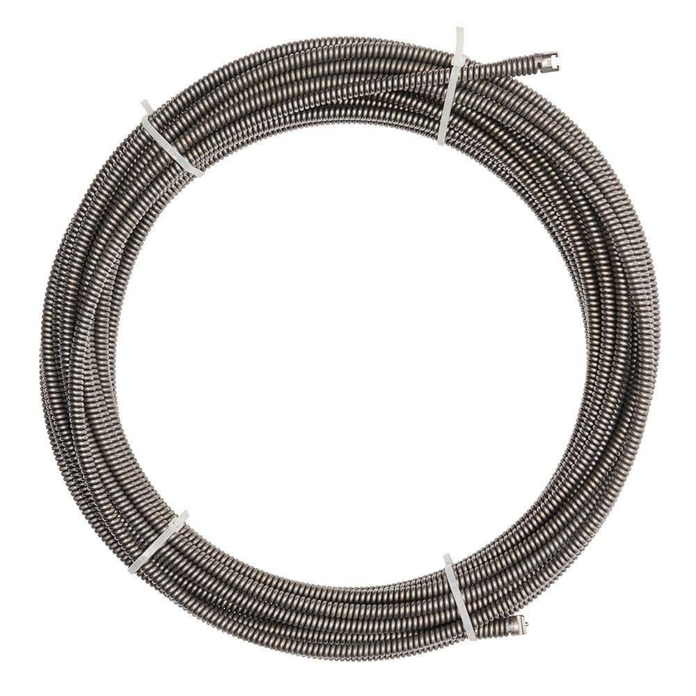 Milwaukee  48-53-2777 3/8" x 100' Inner Core Drum Cable - Silver - Excellent