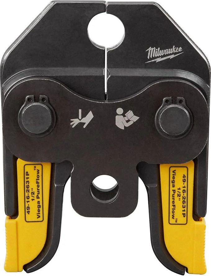 MILWAUKEE  49-16-2631P M18 1/2" Viega Pureflow Jaw - Black/Yellow - Excellent