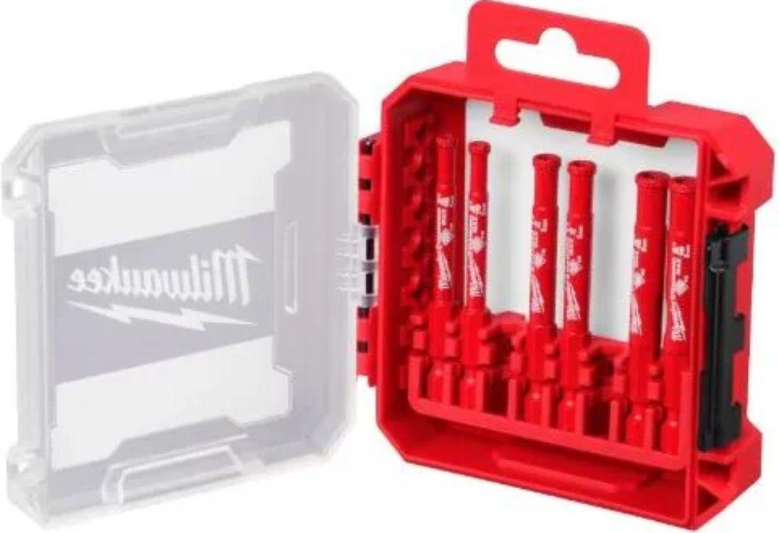 Milwaukee  49-56-0550 Diamond Max Hole Saw Set (6 Pieces) - Red - Excellent
