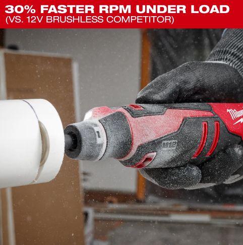Refurbished Milwaukee M12 2525-20 Brushless Rotary Tool - Reebelo US