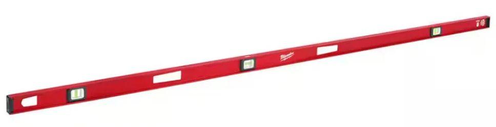 Milwaukee MLIBM78 78 in. Magnetic I-Beam Level - Red